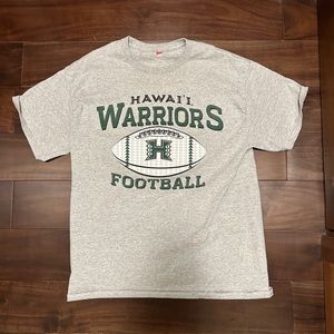 Hanes Hawaii football T shirt